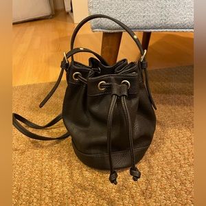Black Neiman Marcus cinch bag